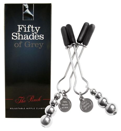 Rychloupínací sponky na bradavky The Pinch by Fifty Shades of Grey